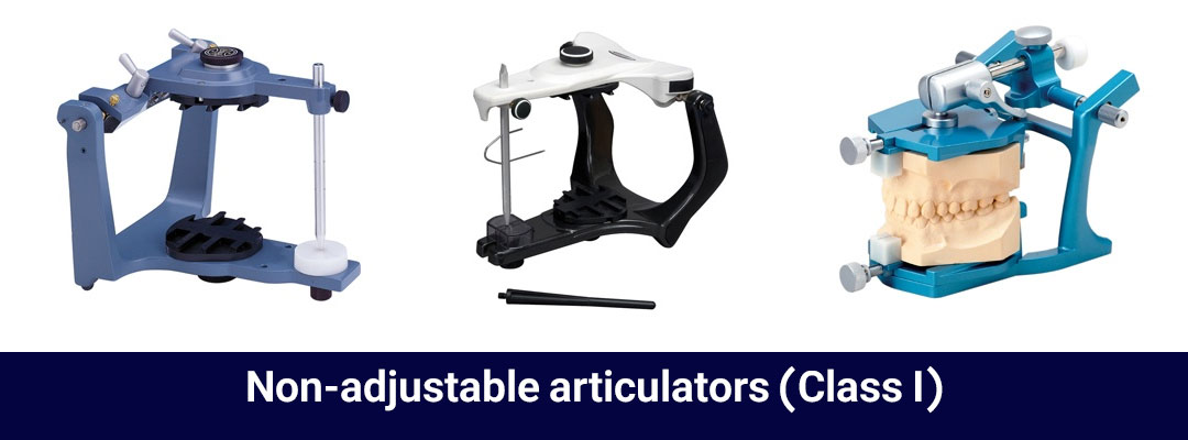 Non-adjustable-articulators
آرتیکولاتورهای ساده لولایی (کلاس I)