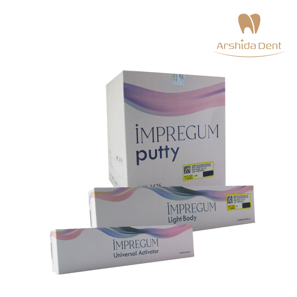 ست-خمیر-قالبگیری-سی-سیلیکون-ایمپرگام ست خمیر قالبگیری سی سیلیکون ایمپرگام