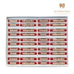 دندان مصنوعی آکریلیک سه لایه سه پخت آکراتون انگلیسی اصل - تصویر 2
