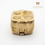 مفل برنجی چهارگوش قالب کوچک بعثت